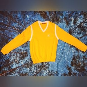 Retro Yellow Sasson Athletic Club Small sweatshirt